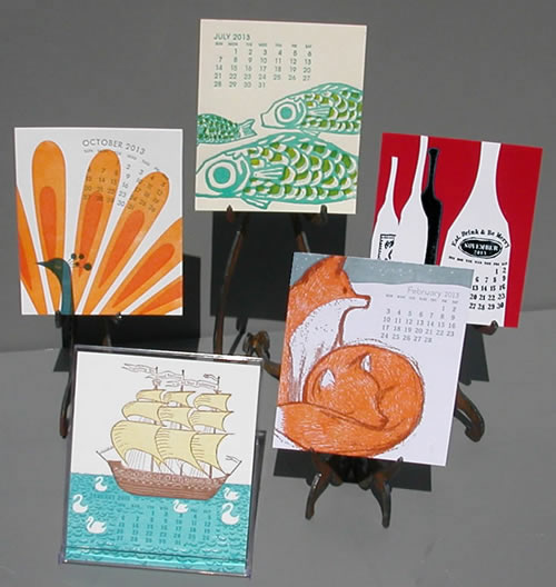 2013_Letterpress_and_Silkscreen_Calendar