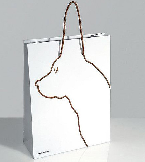 Paper Bag with Dog Ear Handles